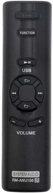 SHIELDGUARD Remote Control Compatible for Home Theater RM-ANU156 Sony Remote Controller(Black)