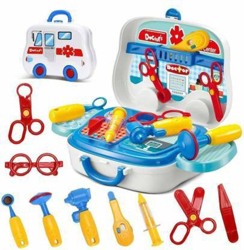 Magicwand Pretend Play Carry Along Doctor Play Set for Kids