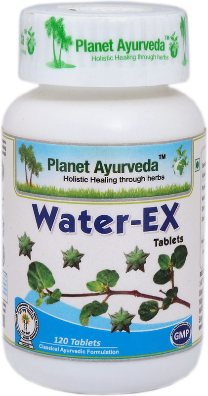 Planet Ayurveda WATER-EX TABLETS (120 Tablets)(120 Tablets)