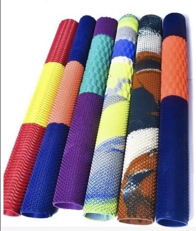 Krullers Cricket Bat Grip Random Color, Mesh Grip (Pack of 6) Mesh Grip(Pack of 6)
