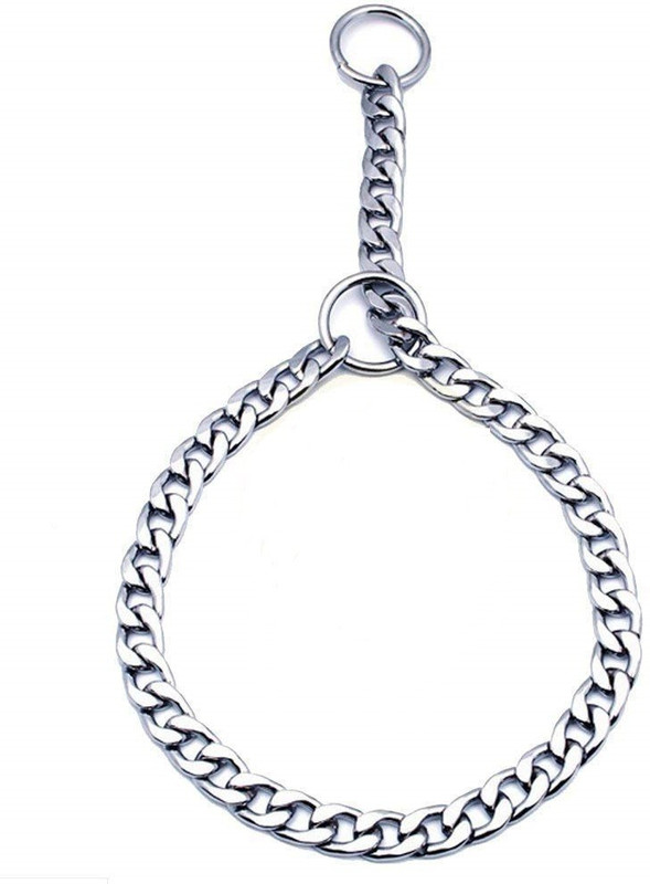 chullbull pet products 60 cm Dog Chain Leash(Silver)