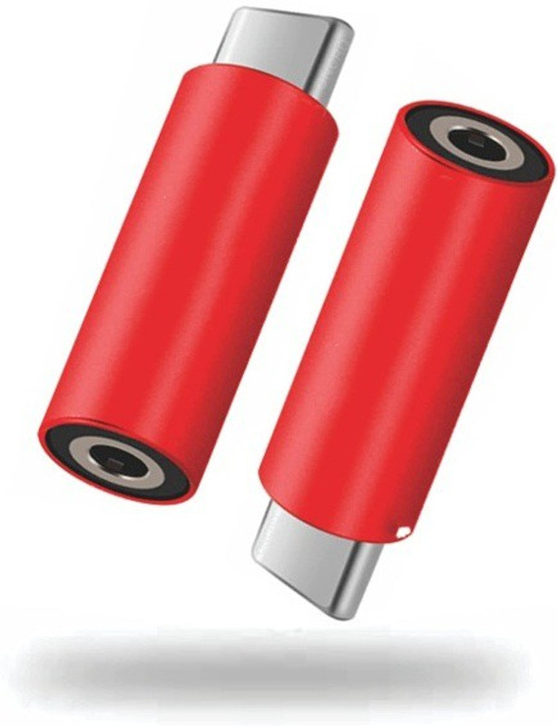 Case It Up Red Pack 1pc, Type c to 3.5 mm Audio Jack, oneplus Audio Jack Adapter, car Audio Connector USB Type c, Headphone Converter Stereo Metal Splitter for Oneplus 9 9r 8 8t 7 7pro 7t 6t nord Phone Converter(ANDROID)