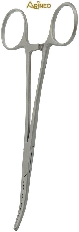 ARINEO Artery Forcep 6 Inches Curved Utility Forceps