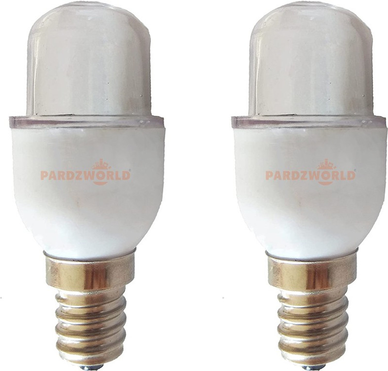 Pardzworld 1 Watt Refrigerator LED Bulb Suitable for Godrej and LG Brand Refrigerators, Pack of 2,Size E-12 Halogen Fridge Freezer Light Bulb(1 W)