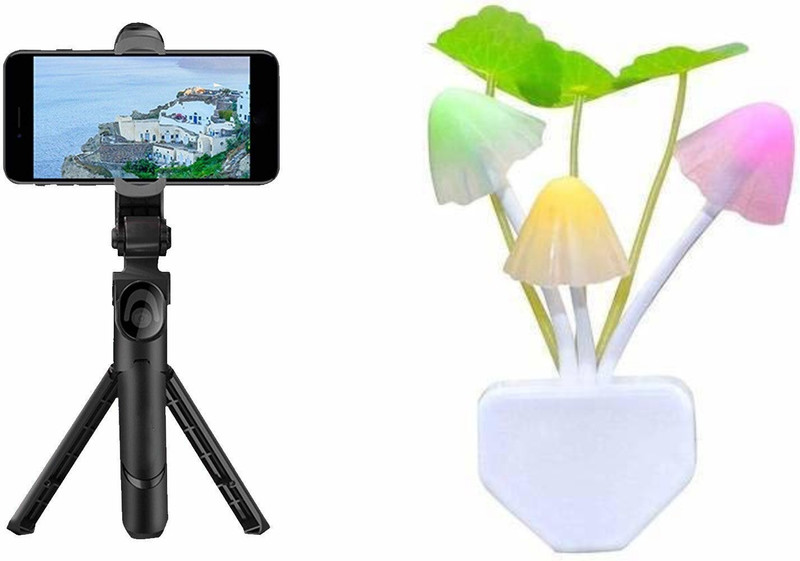 XITARA BLUETOOTH SELFI STICK FOR PHOTO VIDEO REELS VLOG Tripod, Monopod(Black, Supports Up to 350 g)