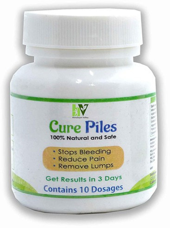 Himalayan Valley CURE PILES || PILES RELIEF MEDICINE || 1 BOTTLE IN A PACK(10 Capsules)
