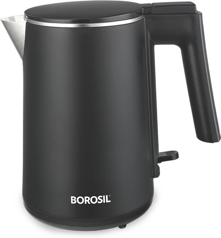 BOROSIL Cooltouch Beverage Maker(1 L, Black)