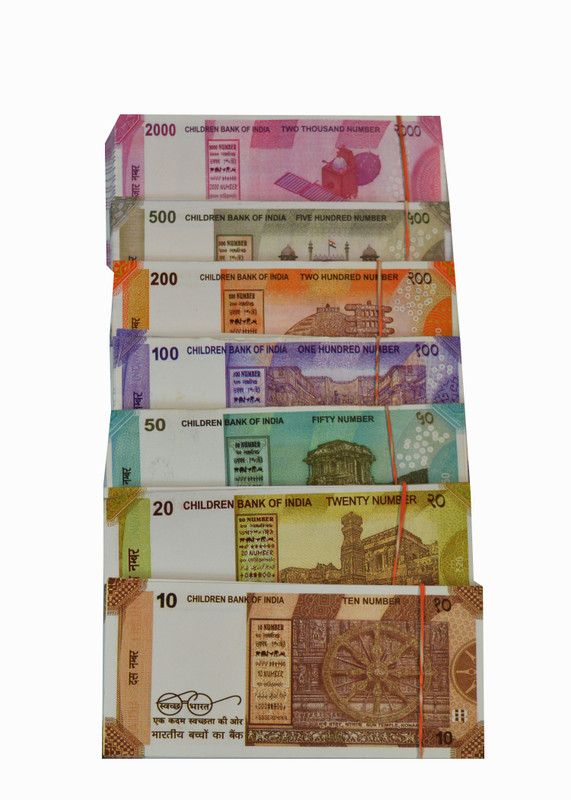 FLIPZONE fake note money (50*7) each note Nakli Indian Notes Gag Toy Dummy Indian Currency Gag Toy (Multicolor) fake money Gag Toy
