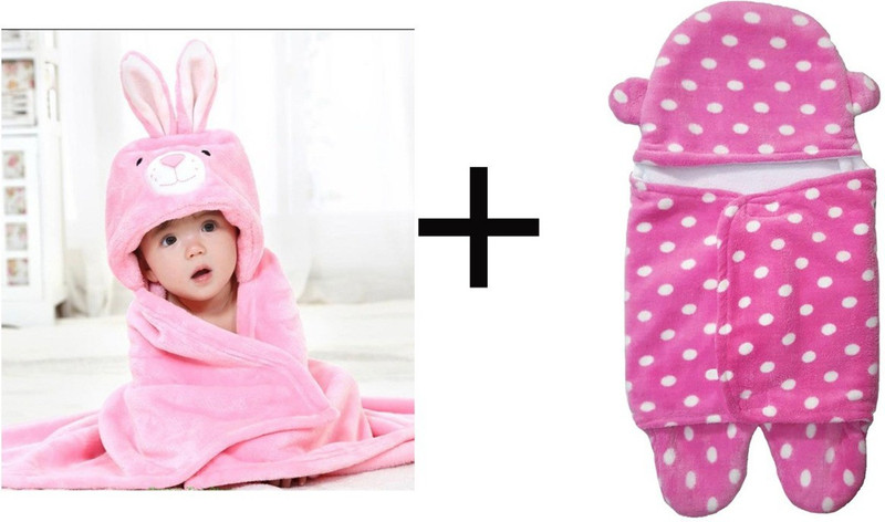 Essensa Furnishings hooded sleeping bag/leg wrap and bath towel for kids upto 1.5 years Sleeping Bag