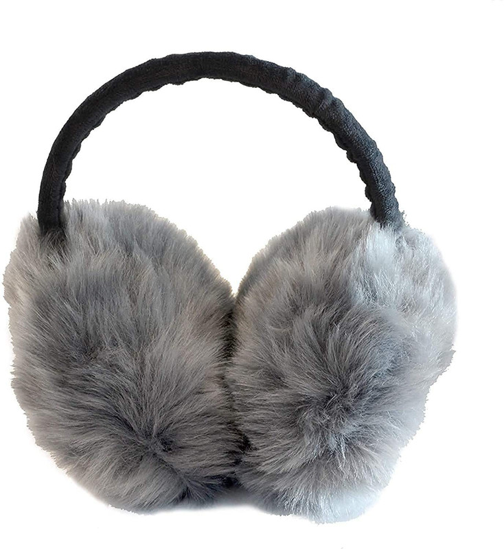 Icw Faux Fur Winter Outdoor Accessory Foldable Ear Muffs/Warmer for Girls & Women for protection from Cold, Ideal Head/Hair Accessory during winters Ear Muff(Pack of 1)