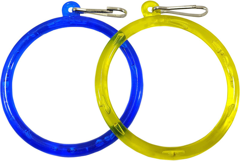 Sky New Classic Colorful Swing Bird Toy, Chew Toy For Birds Playful Bird Hanging Ring Classic Swing Circle Bird Toy (pack of 2) Plastic Chew Toy, Training Aid For Bird