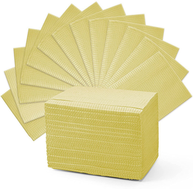Dentosmile yellow color wipe Teeth Wipe(Pack of50)