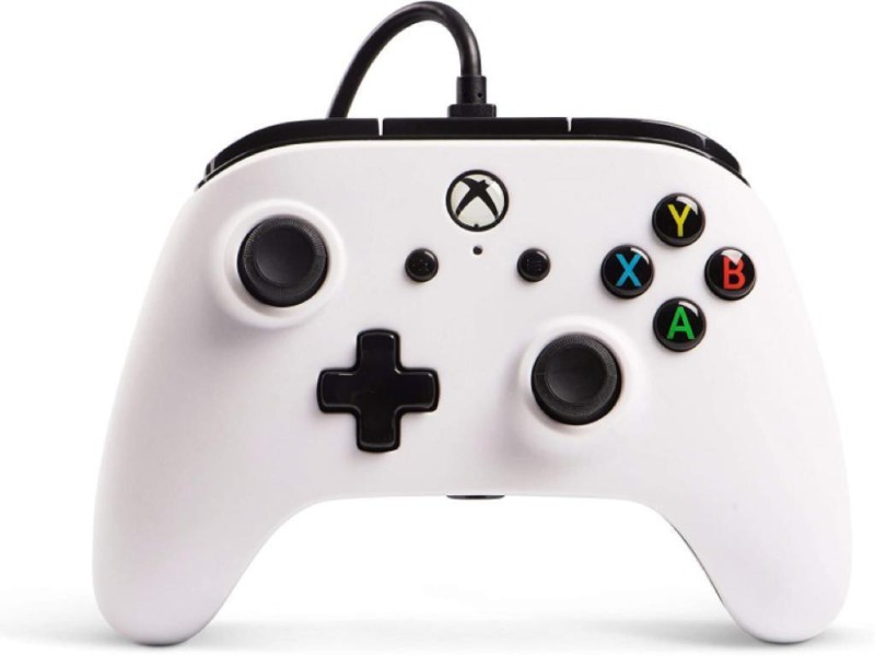 Xbox One Wired Controller Gamepad(White, For Xbox One)