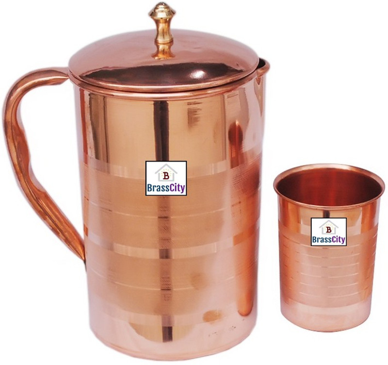 Sirat 5 NO JUG 6 GLASS Jug Glass Set(COPPER)