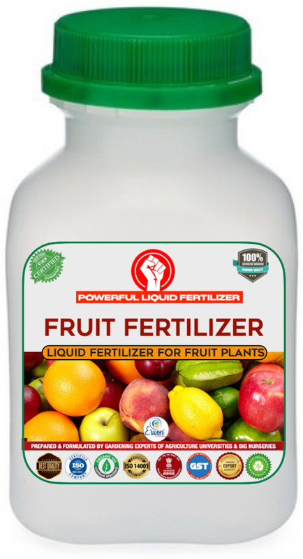 Erwon Fruit Fertilizer, Premium Essential Powerful Liquid Fertilizer for the Best Growth of Fruit Plants with Fruiting Nutrients and Charged Micro-organism Fertilizer(0.1 kg, Liquid)