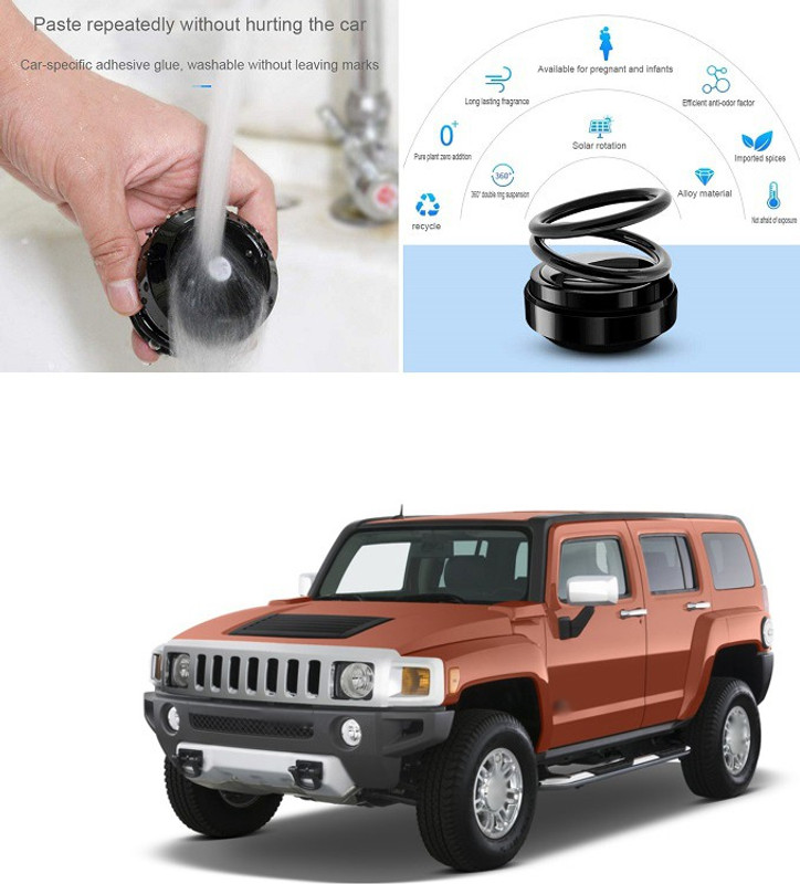 PECUNIA Room Air Freshner with Spinning Fan For Car Humidifier