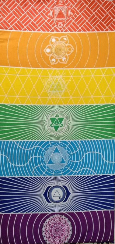 shivalaya 7 Chakra Yoga Mat NA mm Yoga Mat