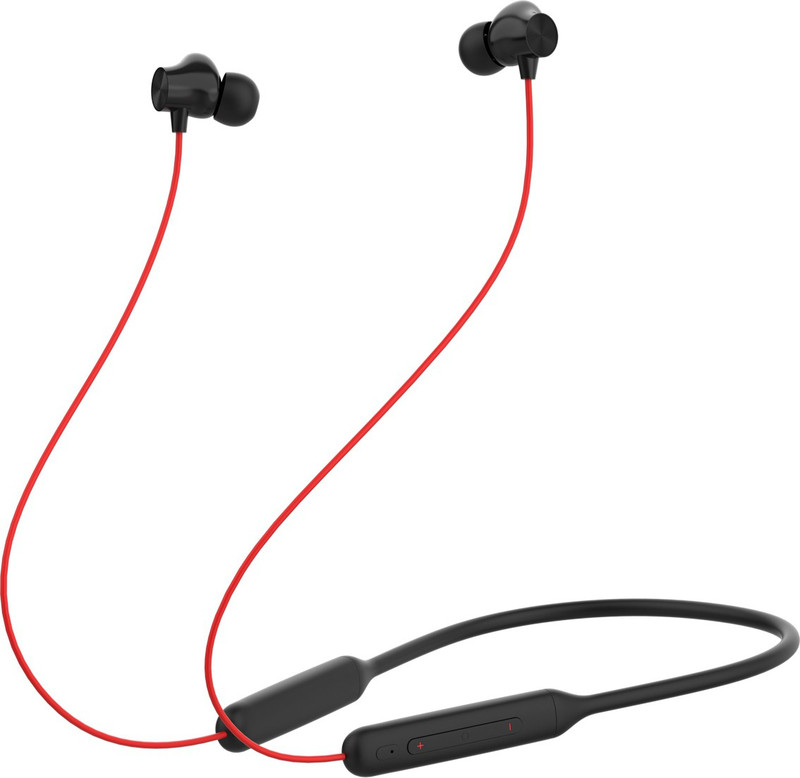 Enacfire E60 Bullets Wireless Z Bass Edition Neckband headphone Bluetooth(Reverb red, black, In the Ear)