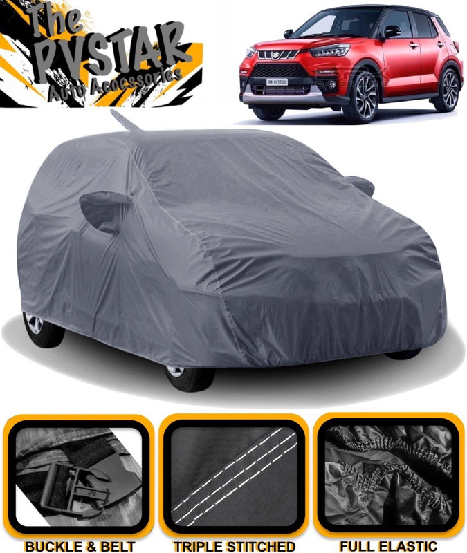 PVSTAR Car Cover For Maruti Suzuki Vitara Brezza ZDi (With Mirror Pockets)(Grey)