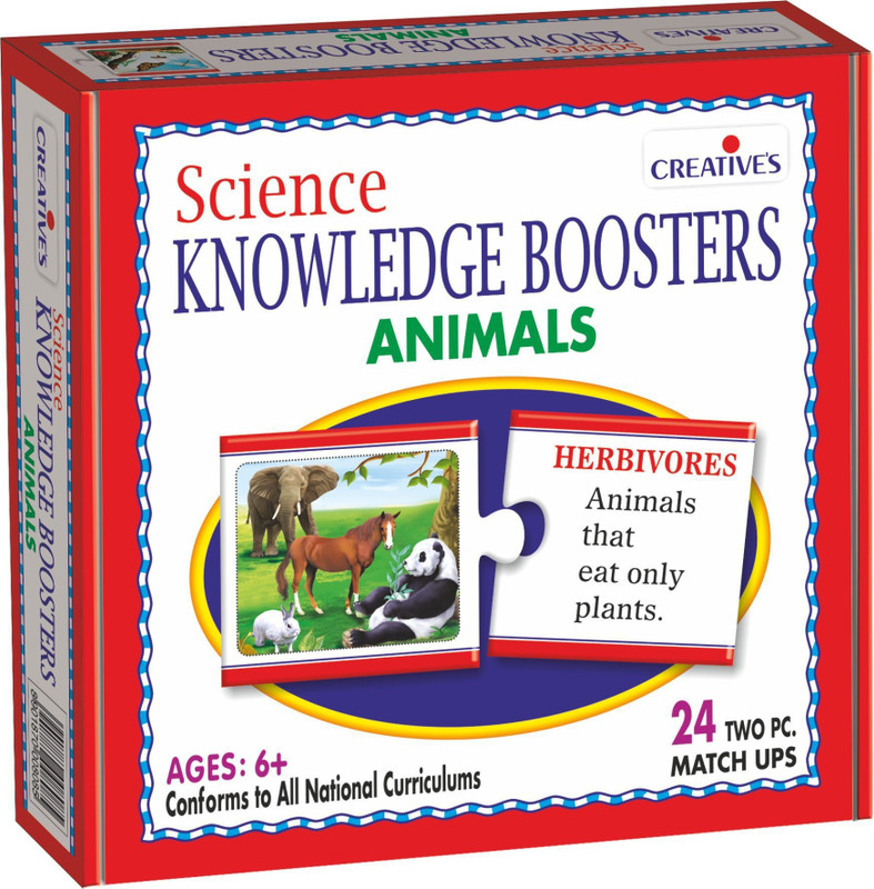 Creatives Science Knowledge Booster-Animal(Multicolor)