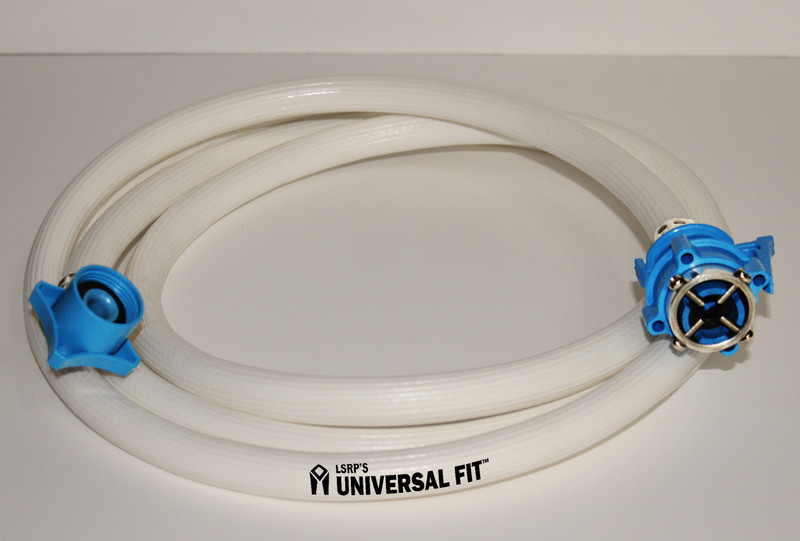 LSRP's Universal Fit 4 Meter Cold & Hot Water Inlet PVC Pipe Hose for All Model Cold & Hot Water Inlet PVC Pipe Hose for All Model Fully Automatic Top & Front Loading PVC Braided Hose Pipe Hose Pipe(400 cm)