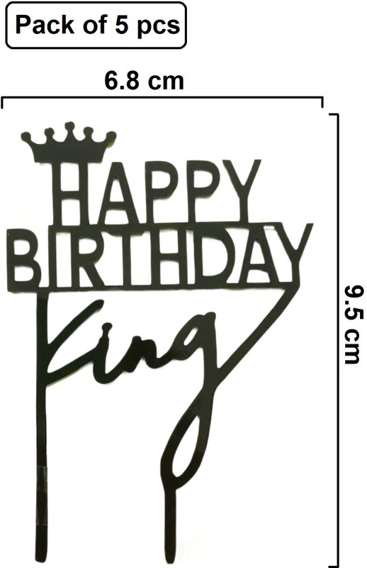 noble foods Cake Topper(silver Pack of 60)