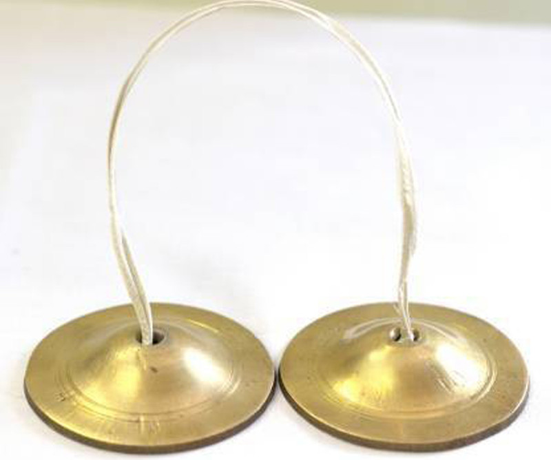 RAM musical Iran manjira with Gold polish RMH-006 Kartal Instrument