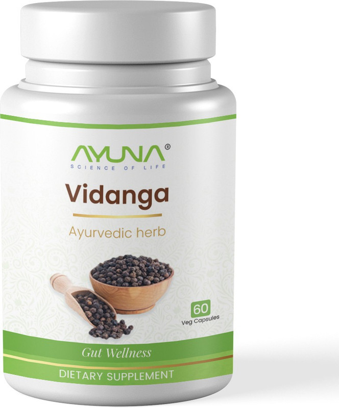AYUNA VIDANGA CAPSULES(500 mg)