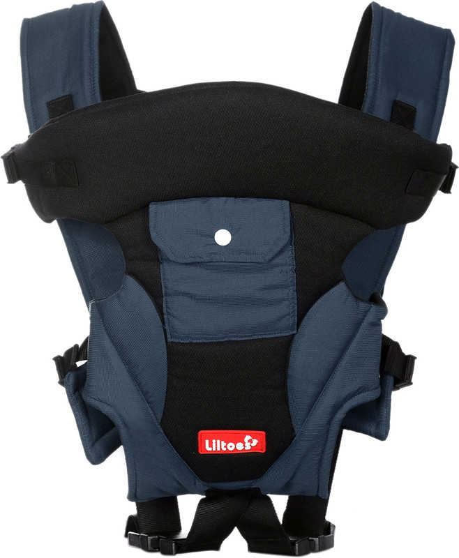 LILTOES Baby Carrier with 3 Carry Positions, for 4 to 24 Months Baby, Max Weight Up to 12 Kgs Baby Carrier(Blue, Front Carry facing in)