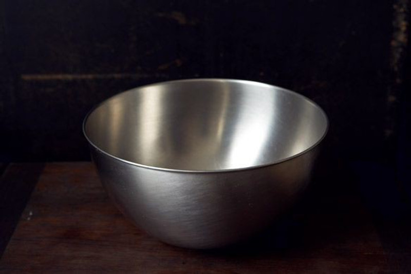 liefde Stainless Steel Mixing Bowl Mixing Bowl(Pack of 1, Silver)