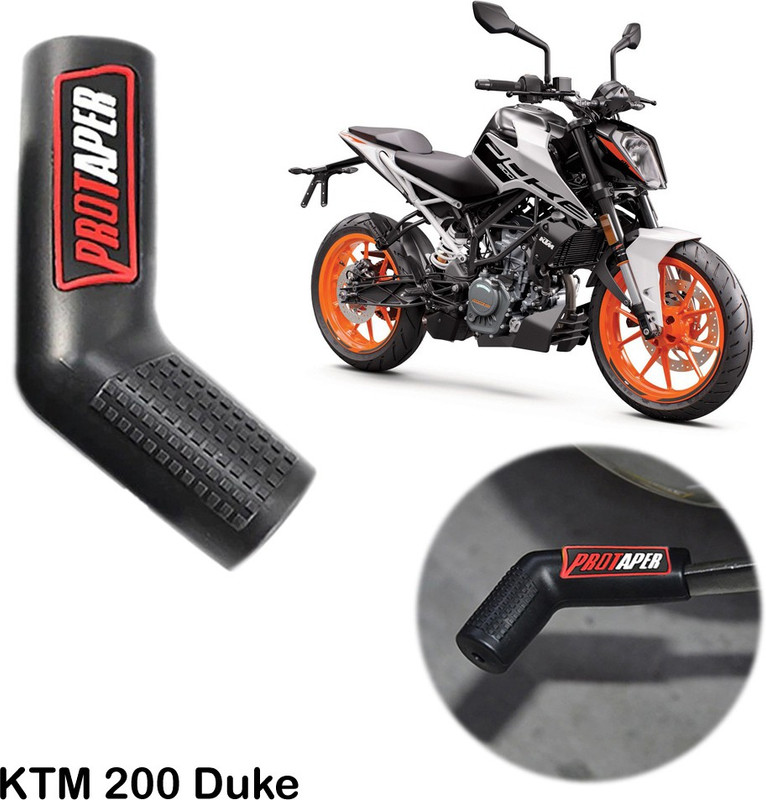 Znee Smart Rubber Gear Shiftier Sock Boot and Shoe Shift Cover for K-T-M 200 Duke Gear Shift Collar