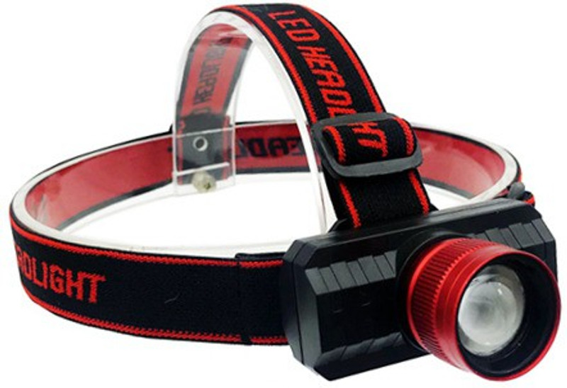 Care 4 LED HEADLAMP 102 ZOOMABLE 30W ZOOM light High Power Headlamp Usb Charging High Power head torch (waterproof, with head belt) with zooming function Torch (Black : Rechargeable) Torch(Black, Red, 6.5 cm, Rechargeable)
