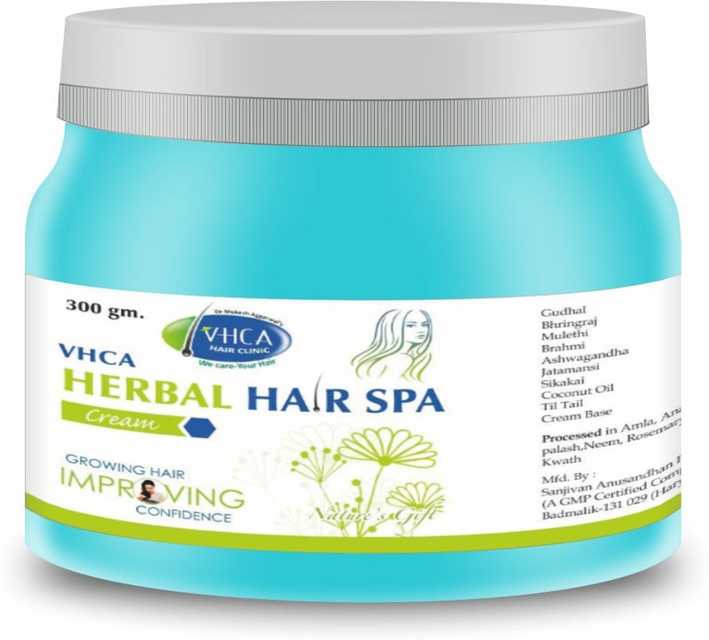 VHCA Ayurvedic Hair Spa Cream for Damage Hair | Hair Spa Cream | Hair Repair Mask | Hair Repair Spa Treatment for Damaged Hair, Hairfall, Hair Growth, Seborrheic Dermatitis(300 g)