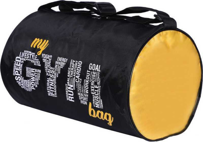 Wisekraft sport bag for gym and travel sports SKY BAG (Black, Kit Bag)(Kit Bag)