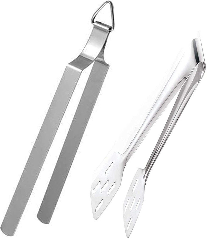 MAHA CREATION VG67 12 cm Ice Tong Set(Pack of 2)