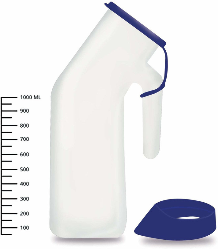 DrFlexi Urine Pot(1000 ml White)