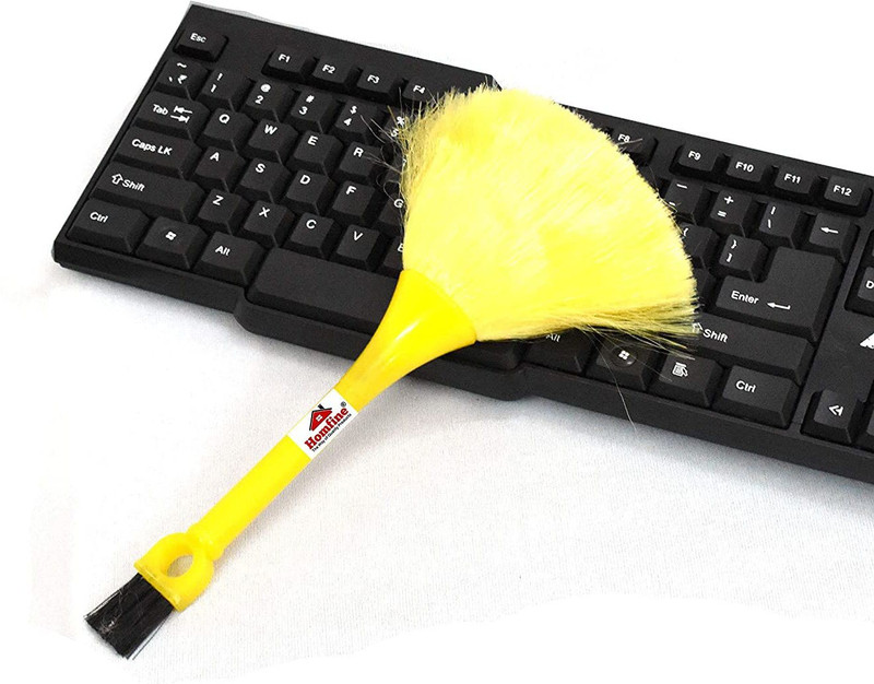 homfine Plastic Computer Notebook Laptop Keyboard Desktop Dust Cleaning 2 Sided Microfiber Brush (1U, Color May Vary) for Computers, Laptops, Mobiles(Plastic Computer Notebook Laptop Keyboard Desktop Dust Cleaning 2 Sided Microfiber Brush (1U, Color May Vary))