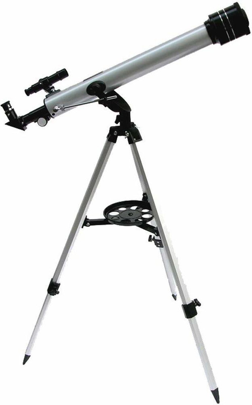 LUKZER 1PC High Power Land and Sky Watching Astronomical Telescope Refractor Optical Glass Metal Tube with Tripod Multi Magnification for Kids Adults (F70060) Refracting Telescope(Manual Tracking)