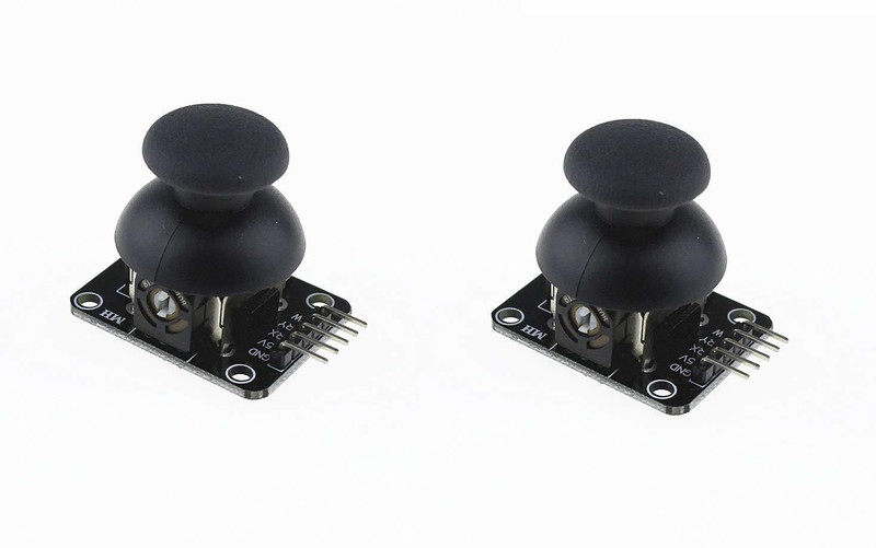 TRUSTECH Joystick Module PS2 (Set of 2) | PS2 Joystick Controller Module compatible with Arduino Electronic Components Electronic Hobby Kit