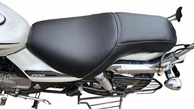 Sahara Seats Bajaj Avenger 150/160/180/220 Cushion Seat Cover for All Models (Black) Single Bike Seat Cover For Royal Enfield Avenger 160