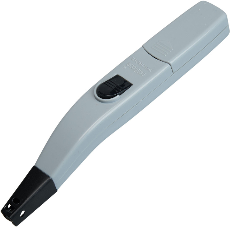 CELLTONE Plastic Electronic Gas Lighter(Grey, Pack of 1)