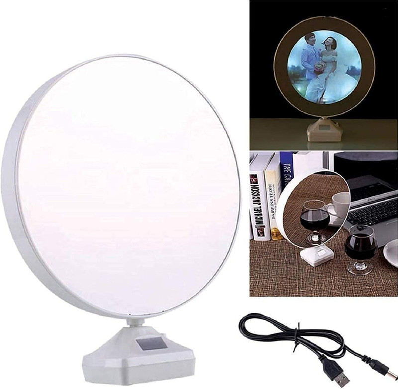 Fab mintra PH -308 10.9 inch Magic photo frame(White)