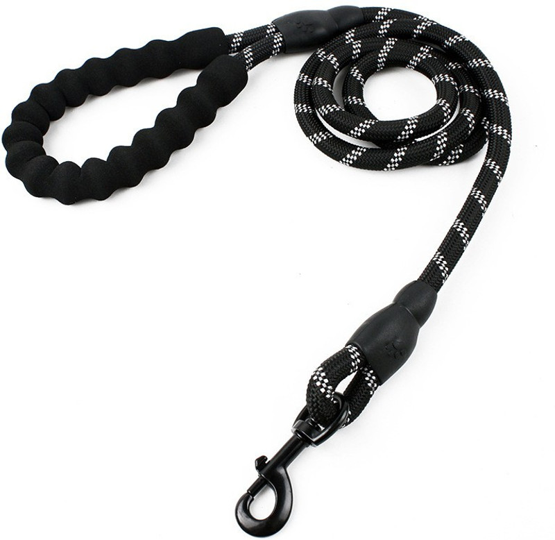 AXILA Dog belt for puppy belts for small for puppy leash dog leash small dogs (BLACK) 18 cm Dog & Cat Cord Leash(Black)