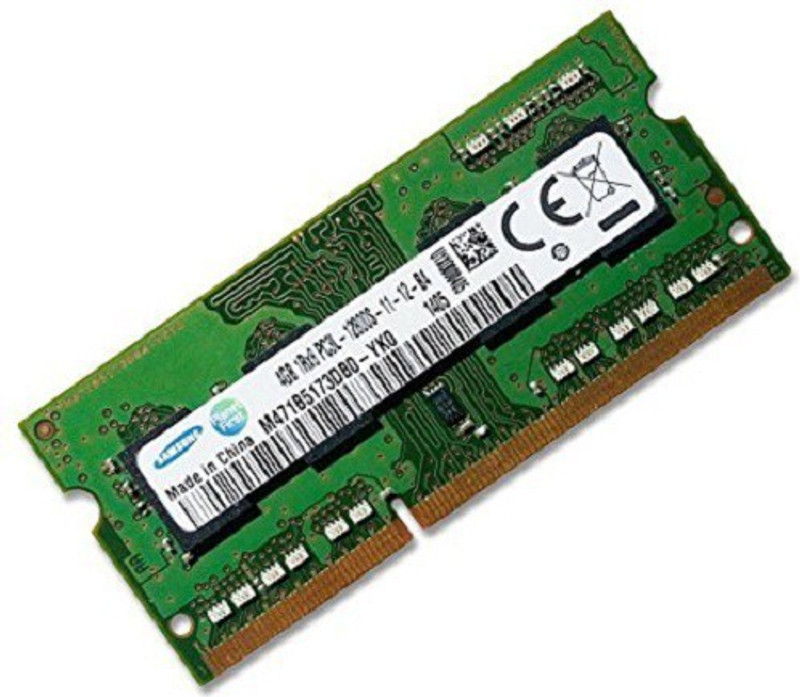 Samsung 12800s DDR3 4 GB (Single Channel) Laptop 4gb ddr3 (12800s)(Green)