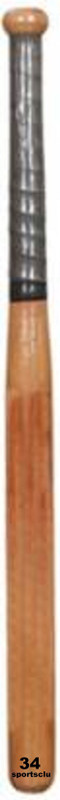 Sportsclube b34 bass ball bat for girls and boys Willow Baseball  Bat For 15+ Yrs(350-400 g)