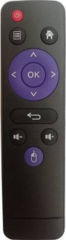 SHIELDGUARD 4K Android Smart Box Remote Control No. 240, Compatible for H96 9.0 TV Box MAX Smart Android Remote Controller(Black)