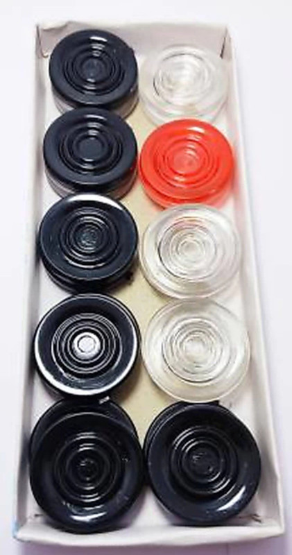 radion wooden carrom coin set 24 Carrom Pawns(Pack of 24)
