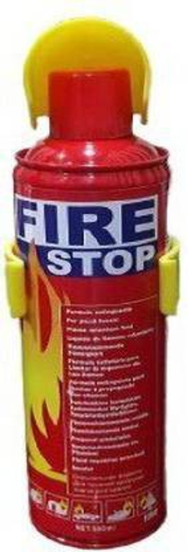 COMODO Fire Extinguisher Classes ABCK Gasoline, Kitchen Grease Oil and Fats, Electric and Wood Fires for Home Apartment Office Boat Car Bike Fire Extinguisher Mount Fire Extinguisher Mount(0.5 kg)