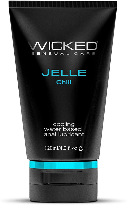 Wicked Jelle Chill (Cooling Effect) Water Based Anal Personal Lubricant(120 ml)