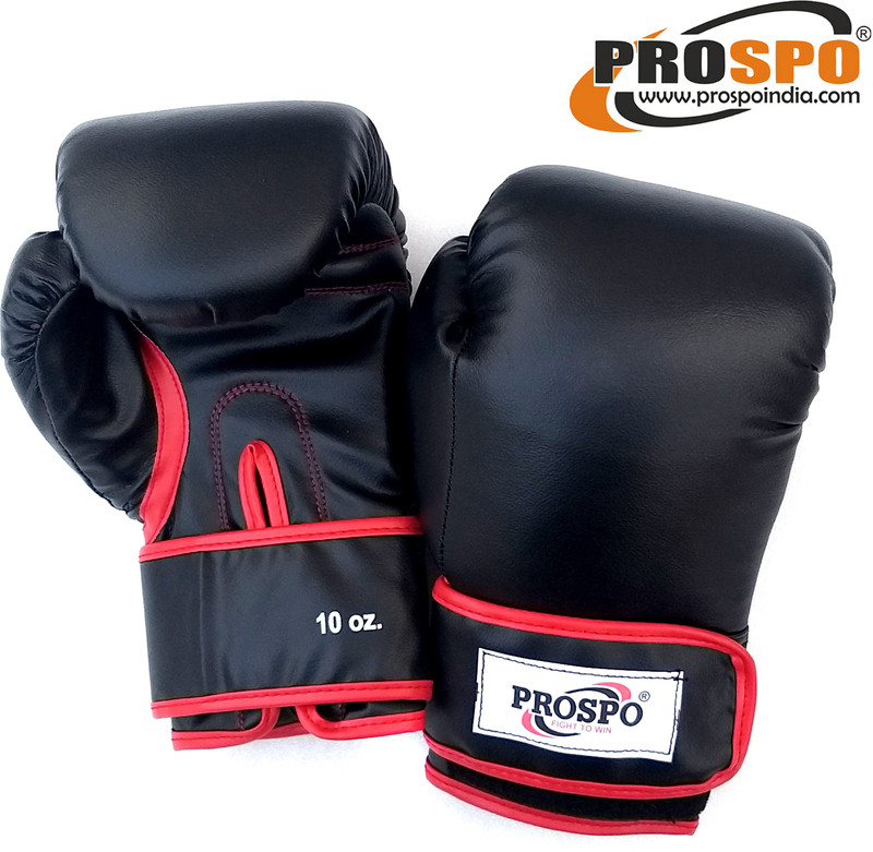 PROSPO Boxing Gloves for Men,Boxing Gloves for Kids Boxing Gloves(Black)